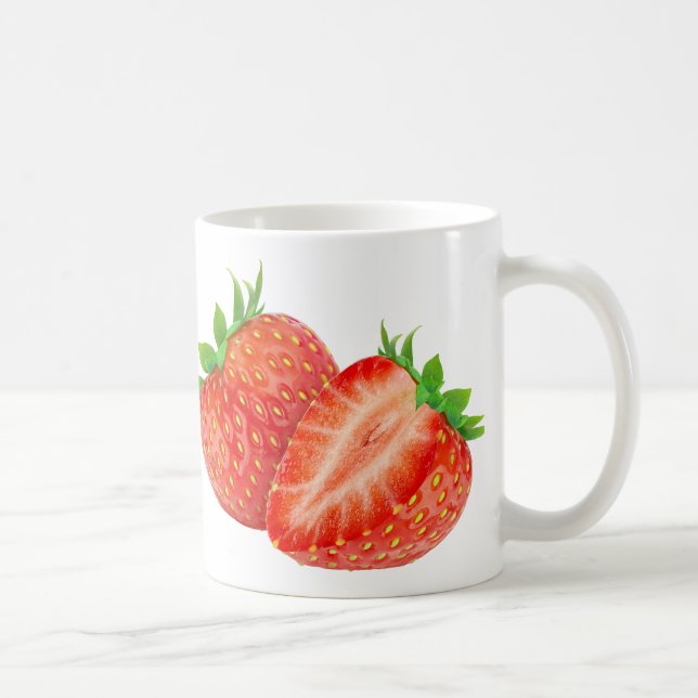 Strawberries Coffee Mug (Right)