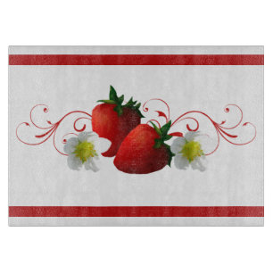 Strawberries Cutting Board