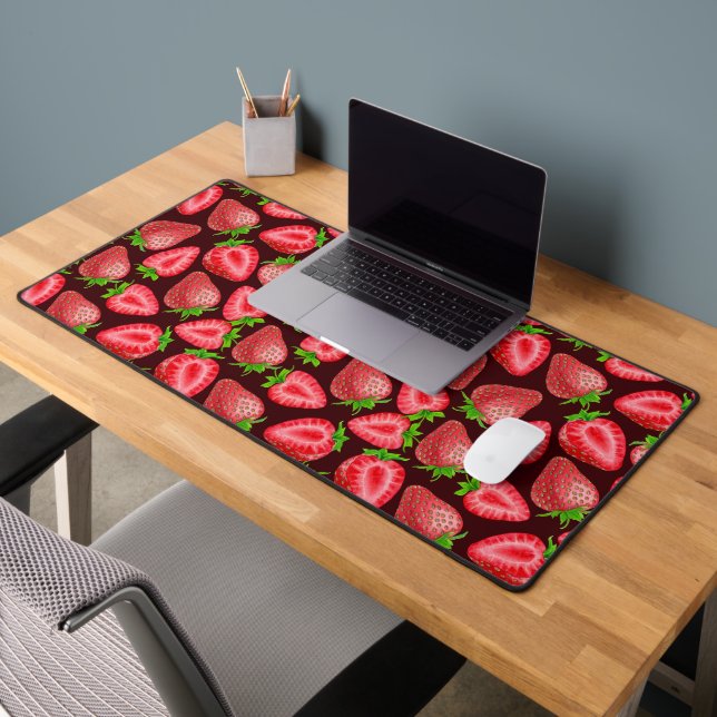 Strawberries Desk Mat (Office 2)