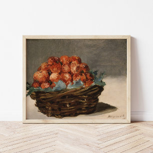 Strawberries Édouard Manet Poster
