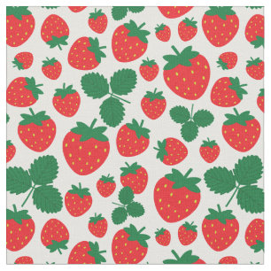 Strawberries Fabric
