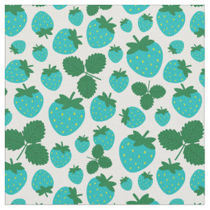 Strawberries Fabric