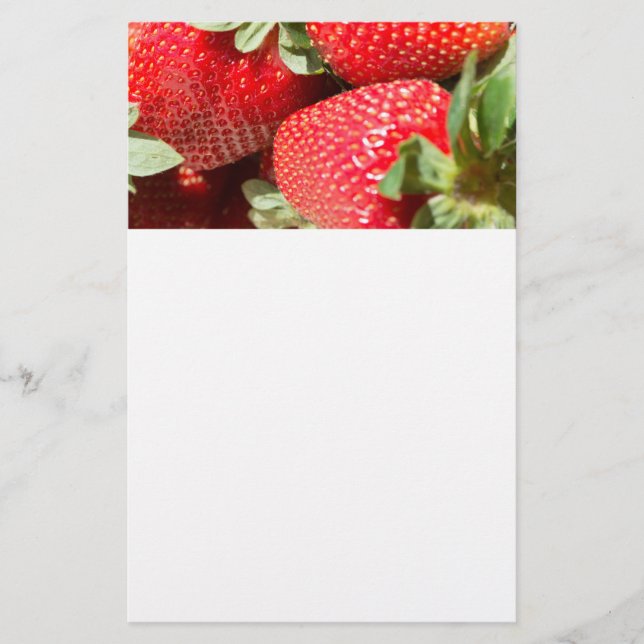 Strawberries Flyer (Front)