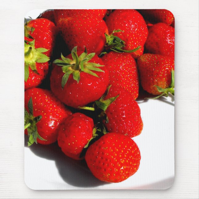 Strawberries fruit food mouse mat (Front)