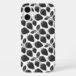 Strawberries iPhone 16 Plus Case