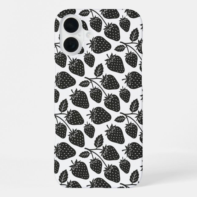 Strawberries iPhone Case (Back)