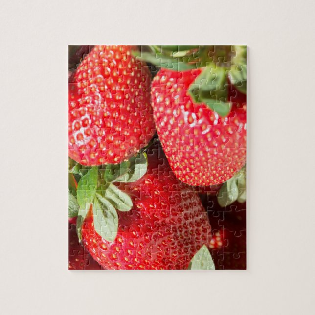 Strawberries Jigsaw Puzzle (Vertical)