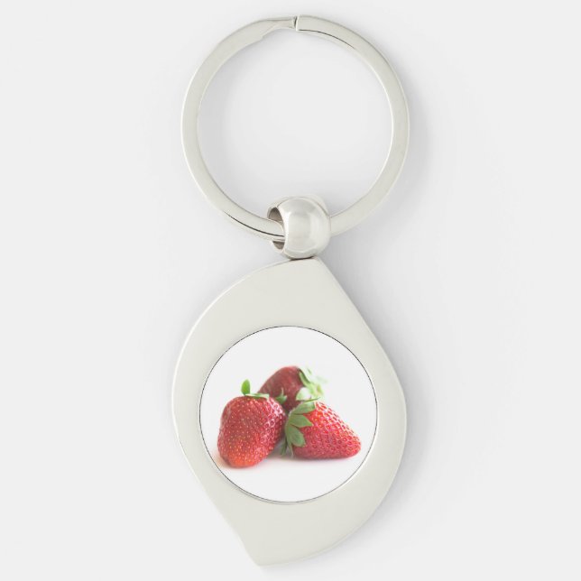 Strawberries Key Ring (Front)