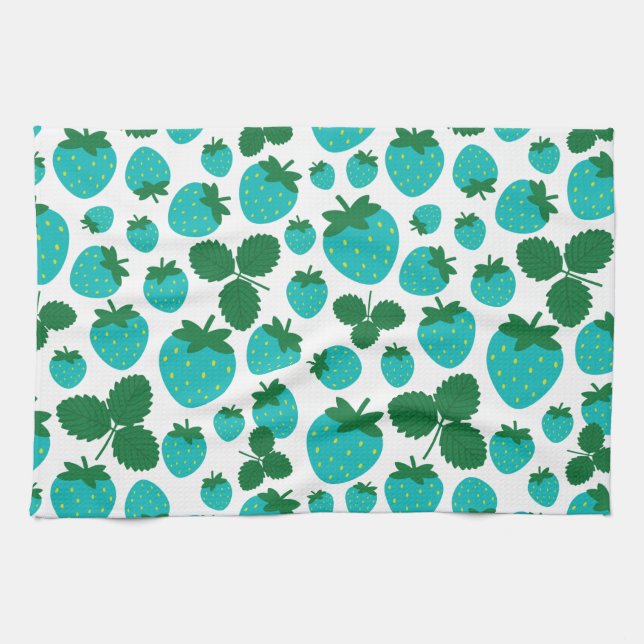 Strawberries Kitchen Towel (Horizontal)