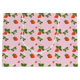 Strawberries Large Gift Bag