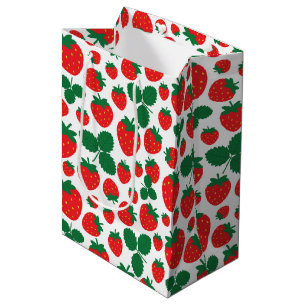 Strawberries Medium Gift Bag