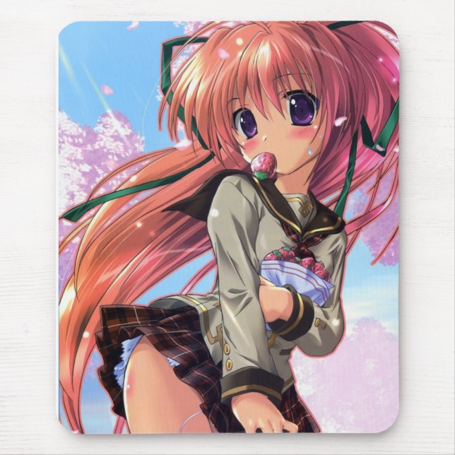 strawberries mouse mat (Front)