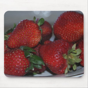 strawberries mouse mat
