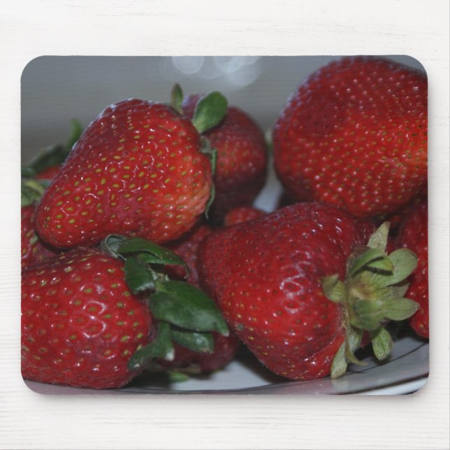 strawberries mouse mat (Front)