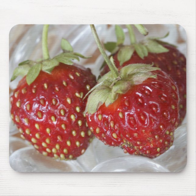 Strawberries Mouse Mat (Front)