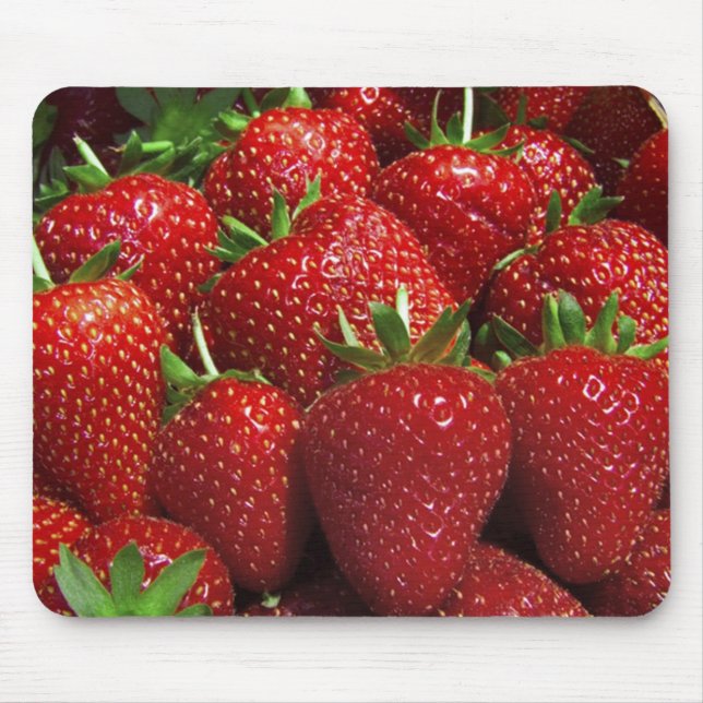 Strawberries! Mouse Mat (Front)