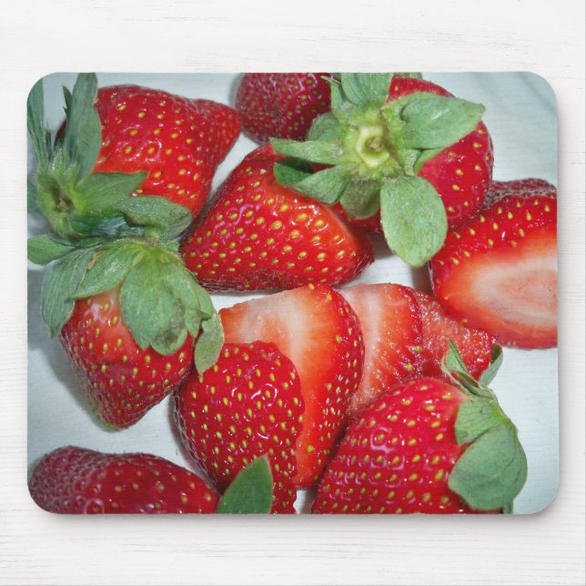 strawberries mouse mat (Front)