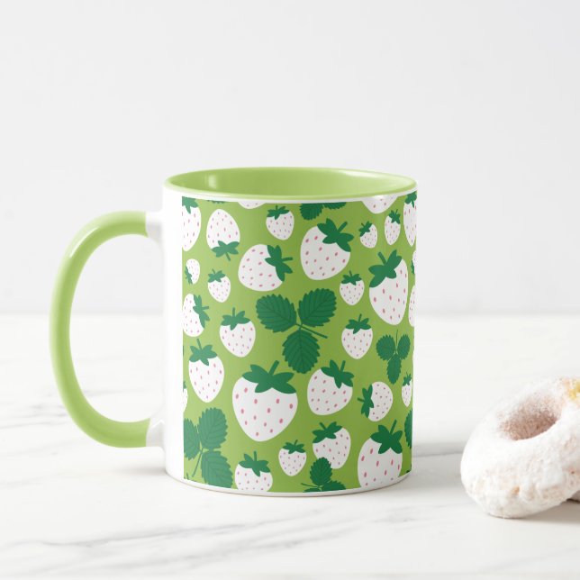 Strawberries Mug (With Donut)