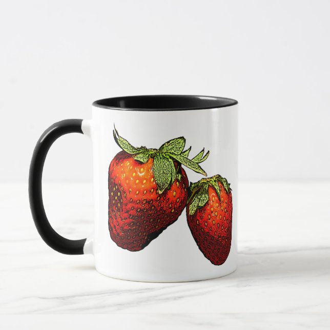 Strawberries Mug (Left)