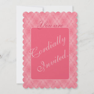 Strawberries n Cream Invitation