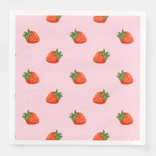 Strawberries Napkin