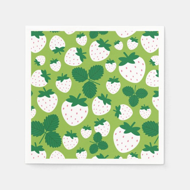 Strawberries Napkins (Front)