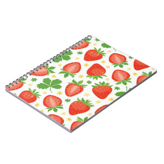 Strawberries notebook