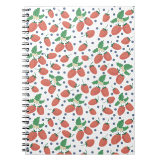 Strawberries notebook
