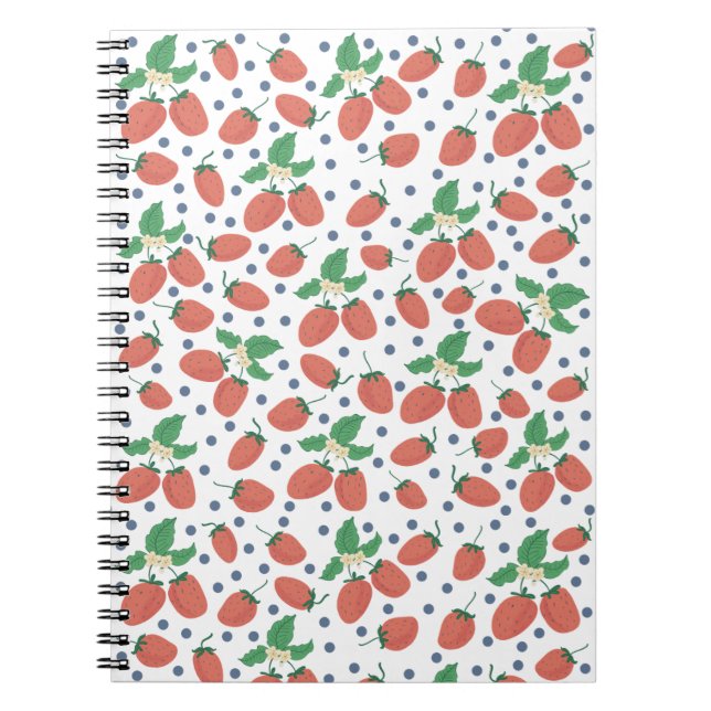 Strawberries  notebook (Front)
