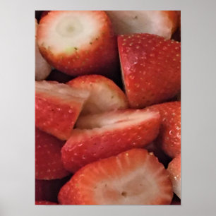 Strawberries Photo Poster