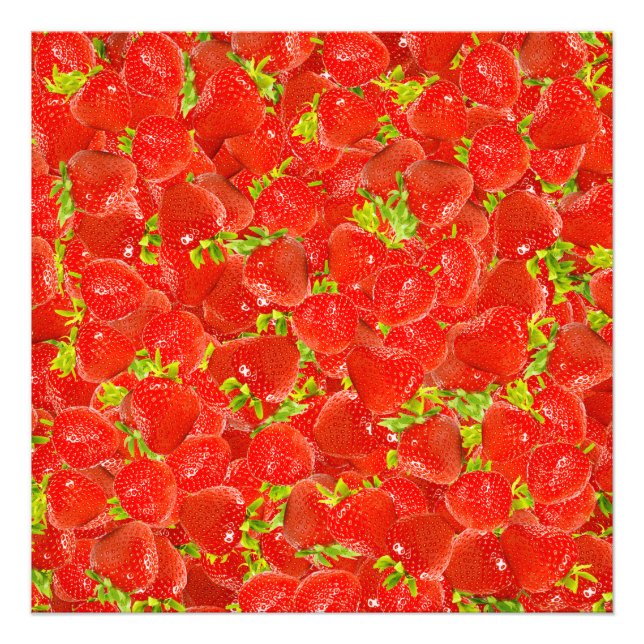 Strawberries Photo Print (Front)
