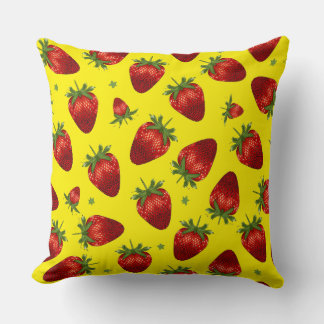 Strawberries Pillow