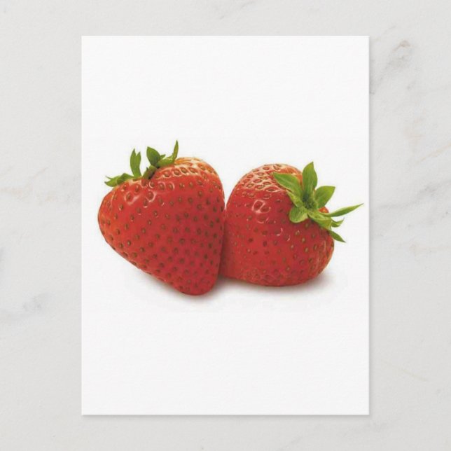 Strawberries Postcard (Front)