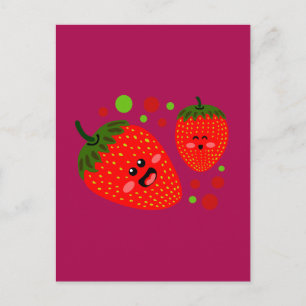 Strawberries Postcard