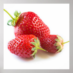 Strawberries Poster