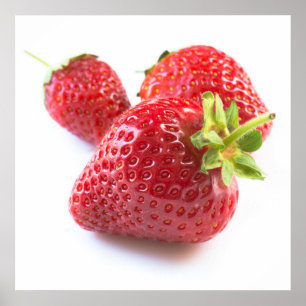 Strawberries Poster