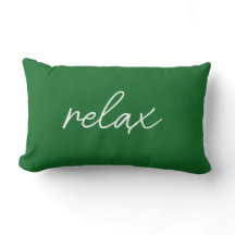 Strawberries Set Green Relax Throw Pillow