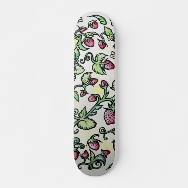 Strawberries Skateboard (Front)
