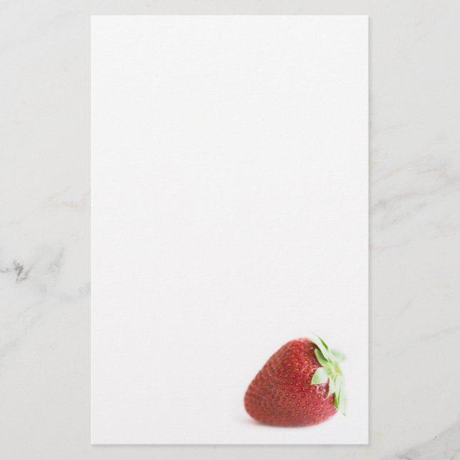 Strawberries Stationery (Front)