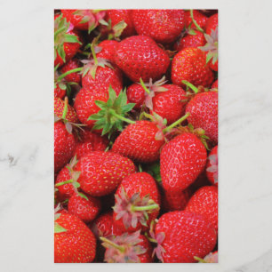 Strawberries Stationery