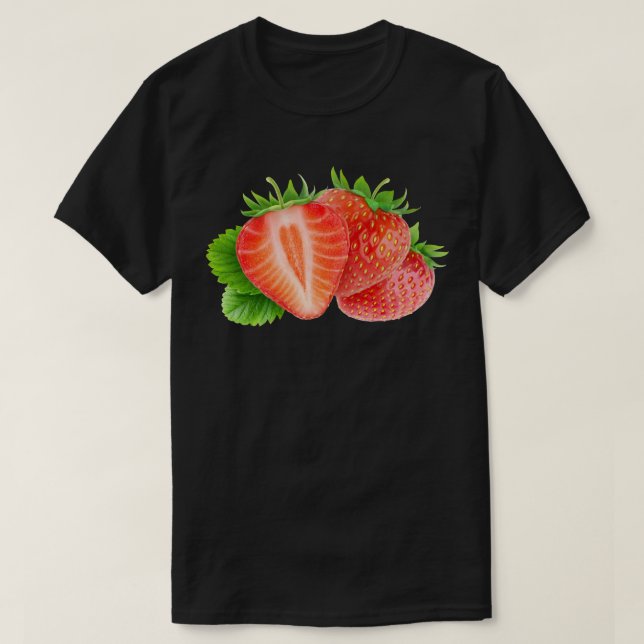 Strawberries T-Shirt (Design Front)