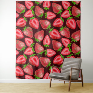Strawberries Tapestry