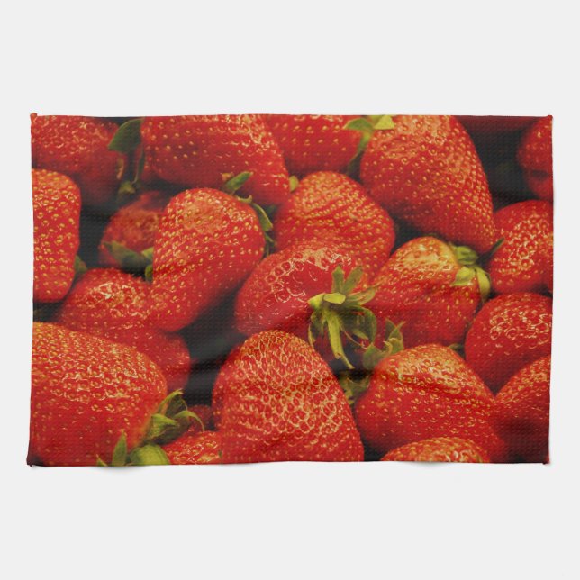 STRAWBERRIES TEA TOWEL (Horizontal)