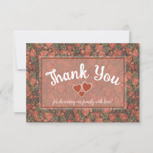 Strawberries Thank You Card