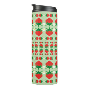 Strawberries Thermal Travel Tumbler