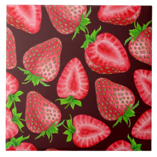 Strawberries Tile