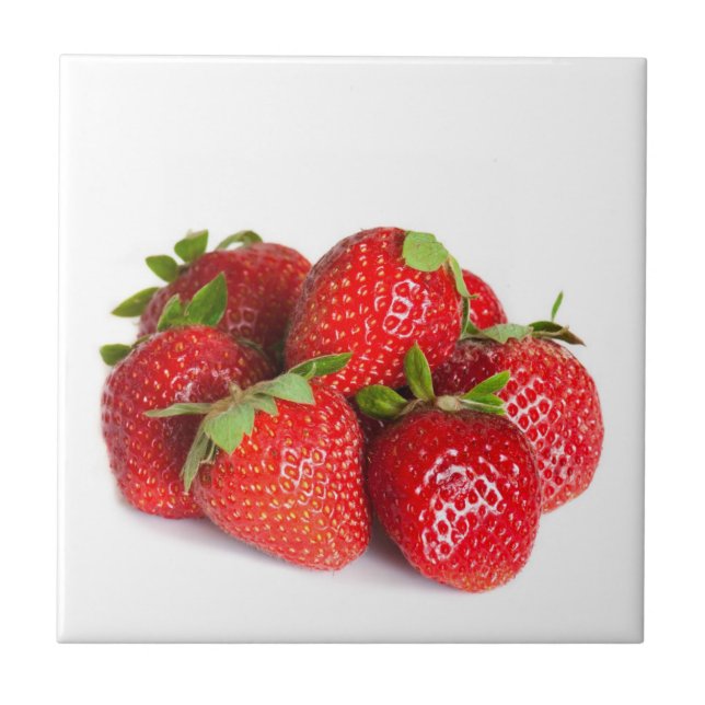 Strawberries Tile (Front)