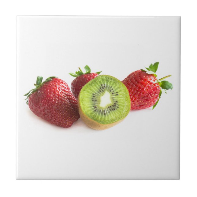 Strawberries Tile (Front)