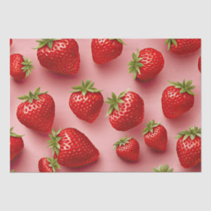 Strawberries Tissue Paper