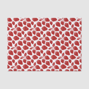 Strawberries Tissue Paper
